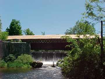 Paper Mill Bridge Rehabilitation: Photo by
David Guay, 6/3/00