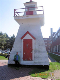 St. John Replica Light House. Photo by the Keatings
September 30, 2009