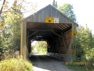 Nackawick Bridge. Photo by the Keatings
September 21, 2009