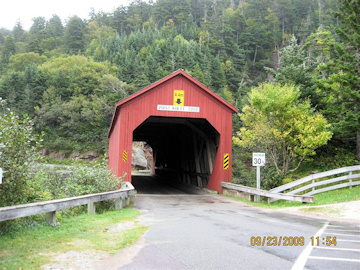 Point Wolfe Bridge. Photo by the Keatings
September 23, 2009