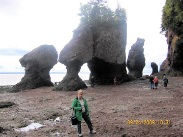 Hopewell Rocks. Photo by the Keatings
September 24, 2009