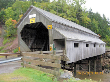 Irish River Bridge. Photo by the Keatings
September 25, 2009