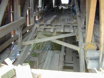 Pulp Mill Bridge. Photo by Joe Nelson, Aug. 14, 2002