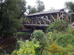 Quinlan covered bridge - work in progress