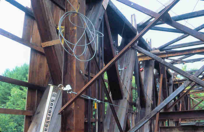 East Shoreham Railroad Bridge. Photo by Joe Nelson August 19, 2007