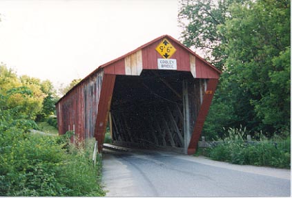 Cooley Covered Bridge, Pittsford:
Photo by Richard E. St.Peter