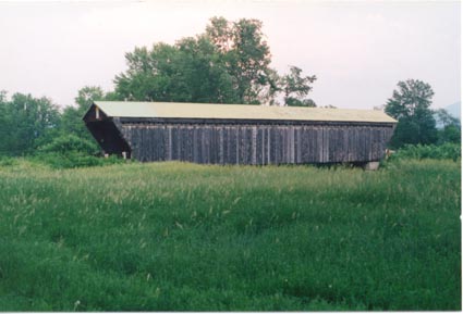 Gorham Covered Bridge, Pittsford:
Photo by Richard E. St.Peter