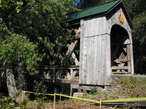 Swamp Road Bridge. Photo by Don Shall October 3, 2007