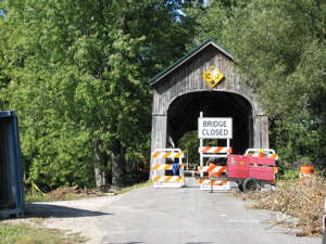 Swamp Road Bridge. Photo by Don Shall October 3, 2007