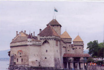 Chateau de Chillon Entrance. Photo by Lisette Keating May, 2005
