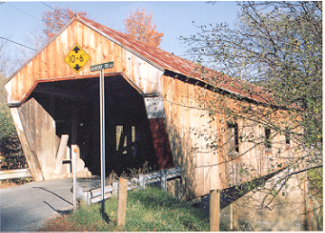 Union Village Bridge Photo by Joe Nelson, 1997