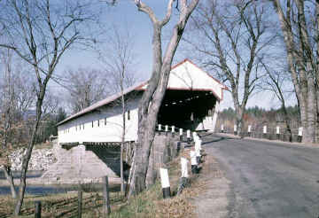 Joel Eastman or Redstone Bridge<br>Conway, NH WGN [29-02-04X], Photo by Dick Cull 1950'